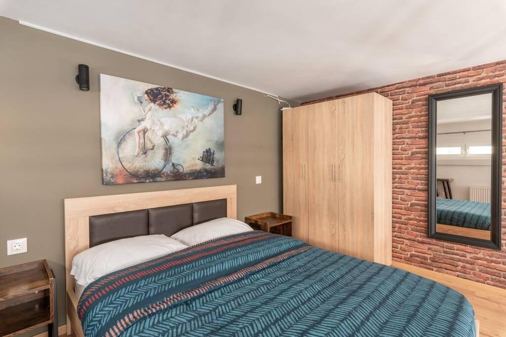 Appartamento Industrial Loft Near Seaside W 200Mbps Salonicco Esterno foto